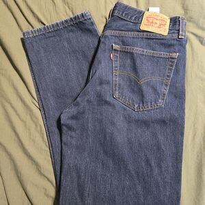 Levi's Men's Indigo Straight Jeans